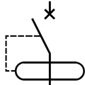 Symbole du disjoncteur différentiel
