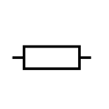 Symbole de la résistance électrique