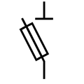 Symbole du sectionneur fusible
