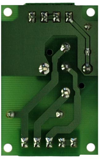 Circuit imprimé verni et câblé avec ses composants
